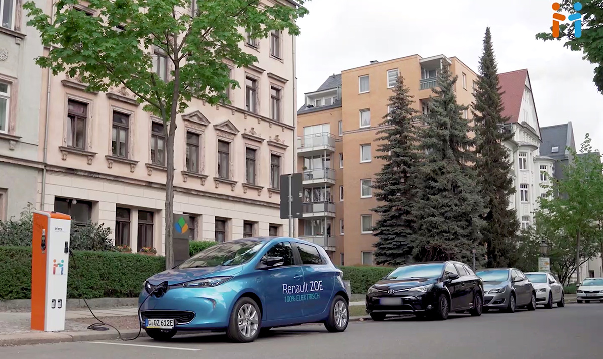 Erklärvideo von zu den Ladestationen von eins energie in sachsen
